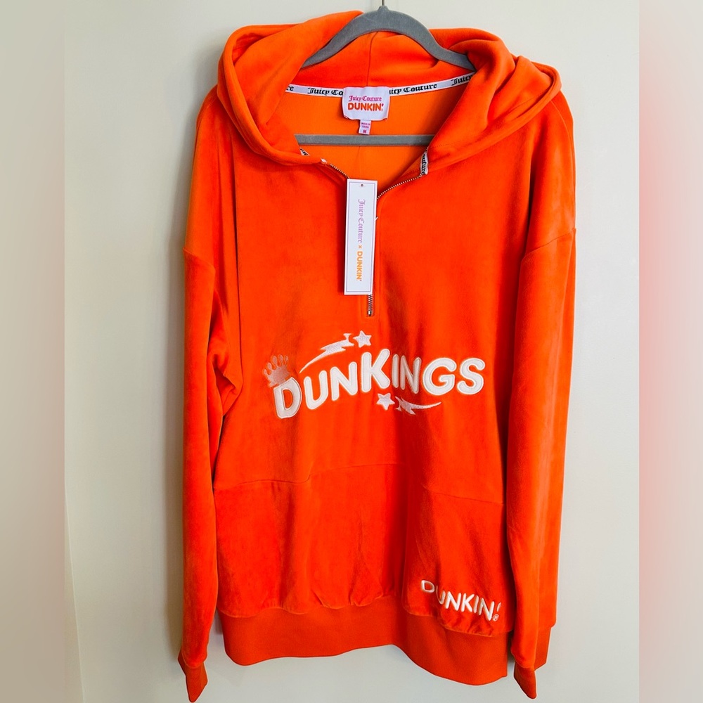 Dunkings Mixed Crystals Velour Hoodie - Collab with Juicy Couture